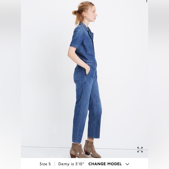 Madewell x Hedley & Bennett Denim Coverall Jumpsuit - Picture 3 of 8
